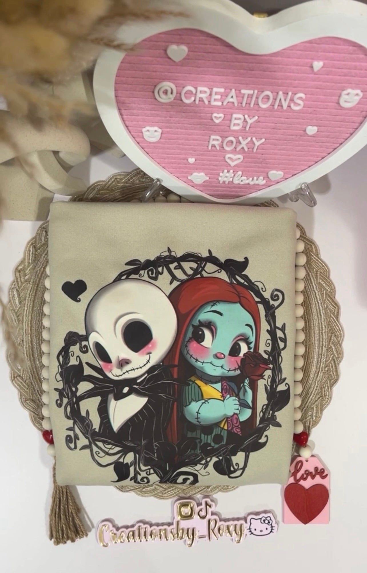 Glow in the dark Jack & Sally