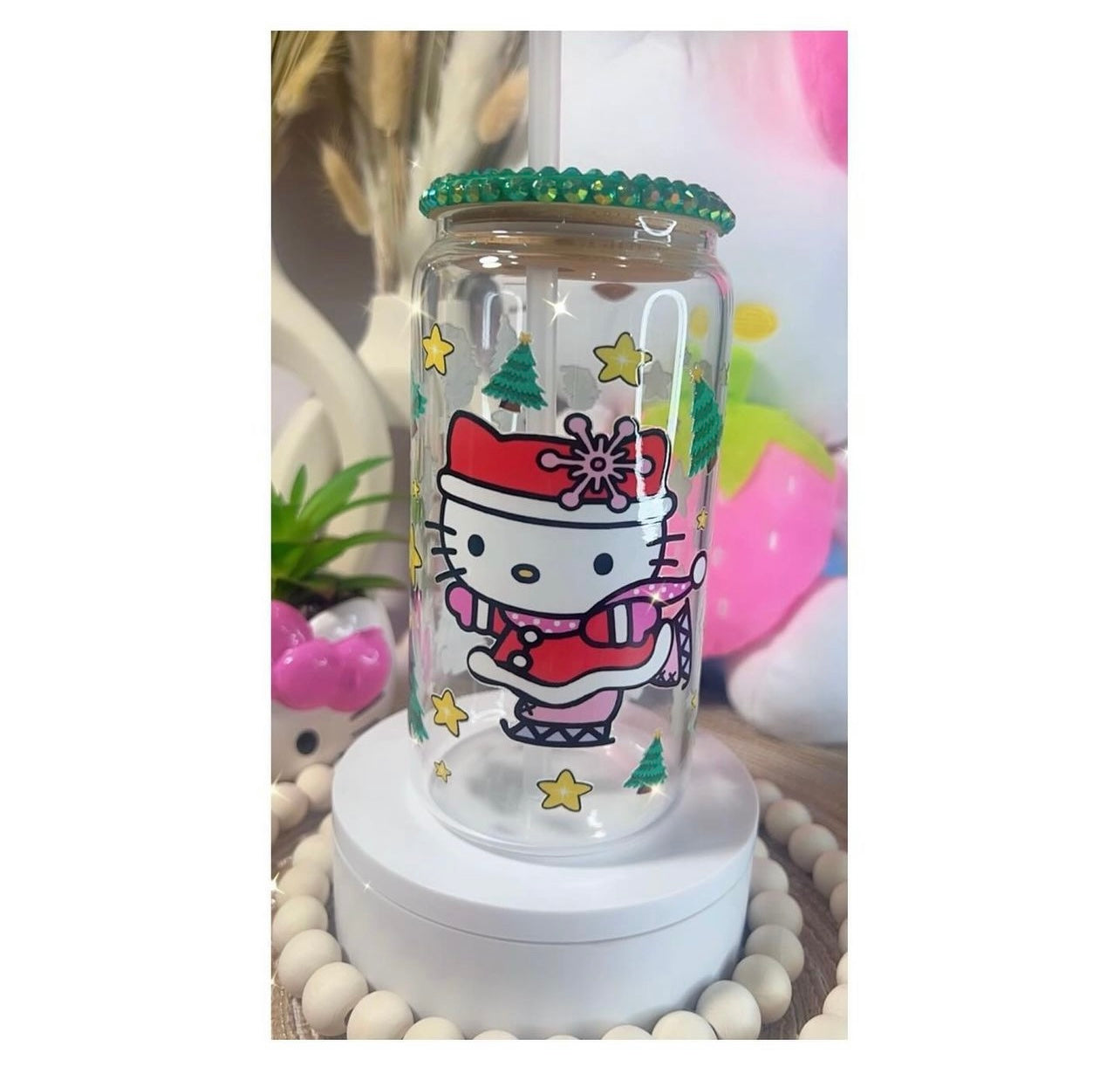 ICE SKATING KITTY