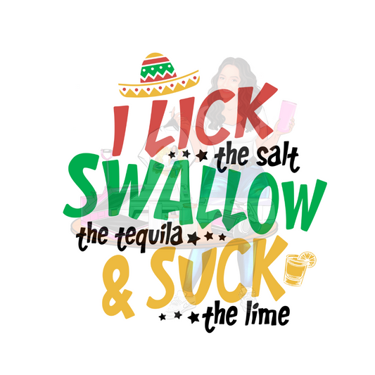 Tequila colorful