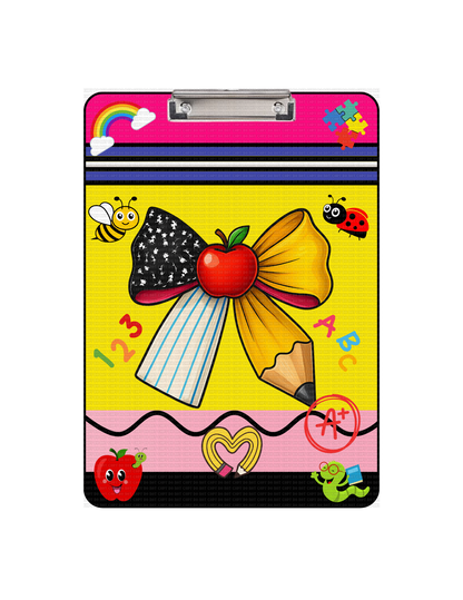 Bow Pencil Clipboard