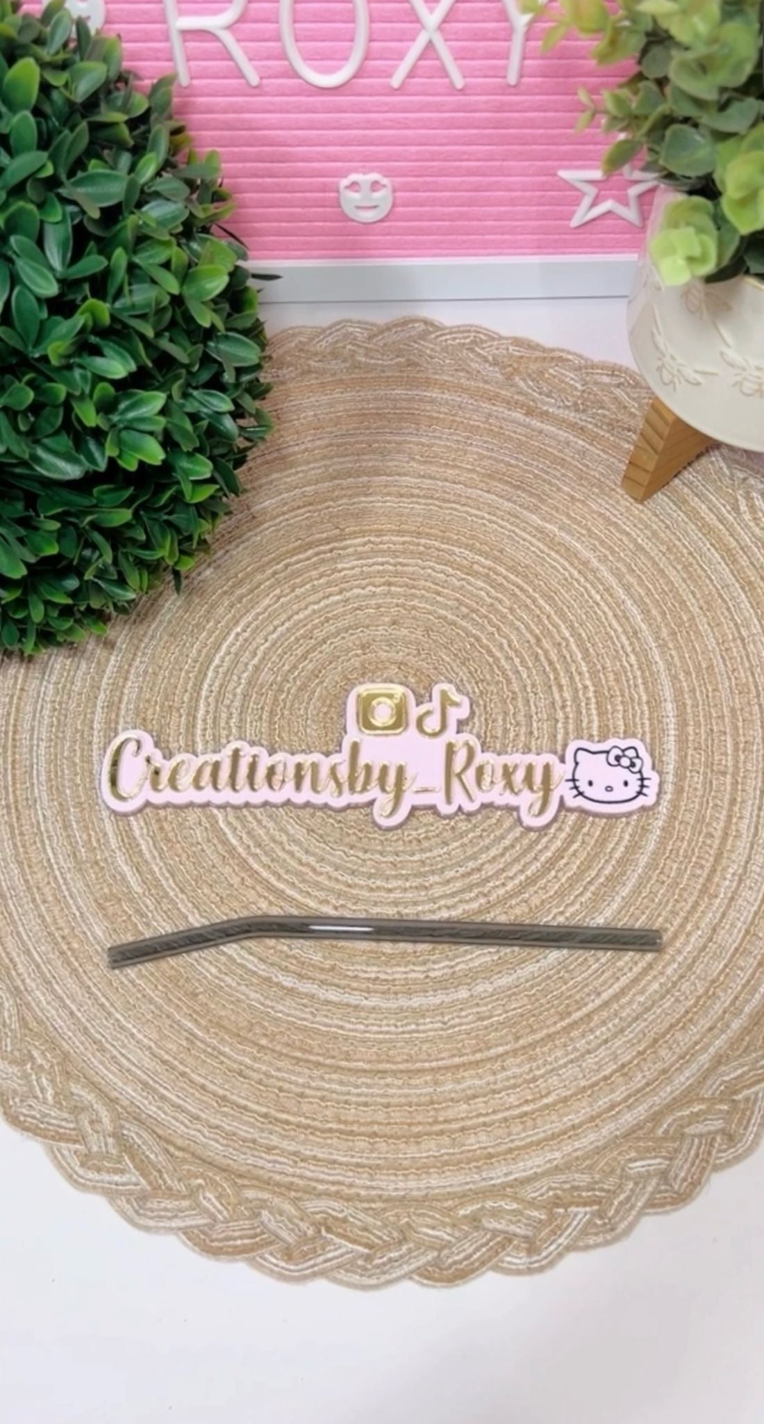 Bent Glass Straws