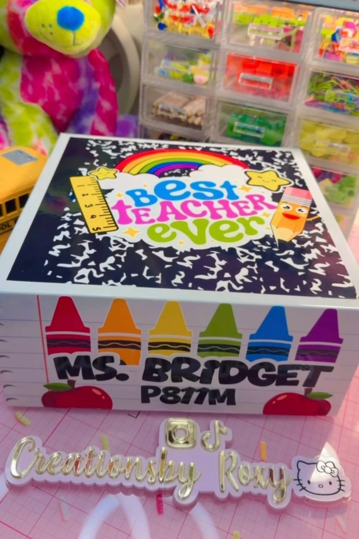 Make Your Own Teacher Appreciation Box