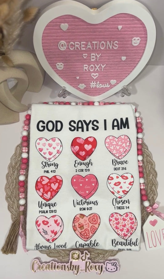 GOD SAYS I AM