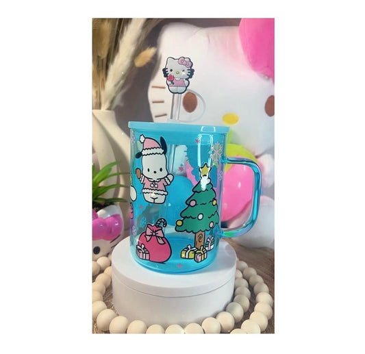 BLUE JELLY MUG