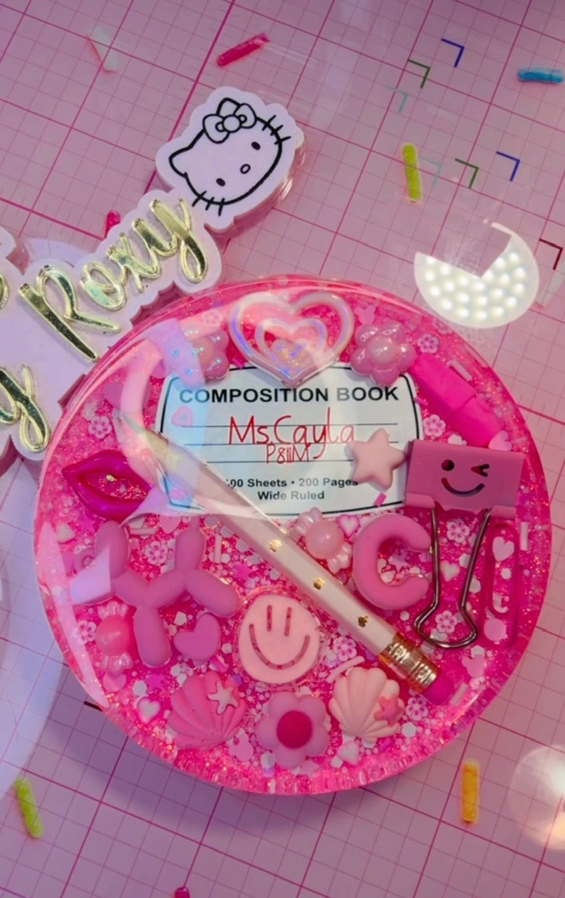 Custom Pink Coaster