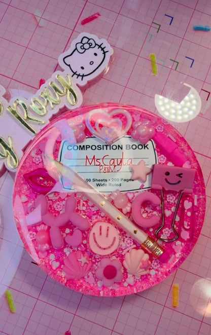 Custom Pink Coaster